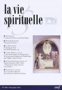 La vie spirituelle N° 803, décembre 2012