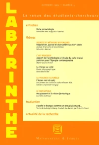 Labyrinthe N° 4, Automne 1999