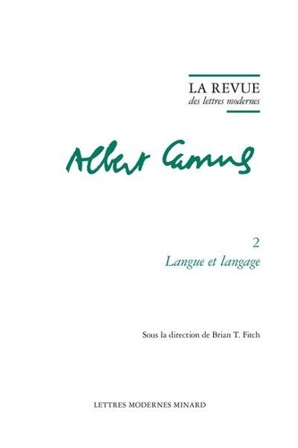  Classiques Garnier - Langue et langage.
