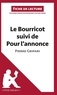 Dominique Coutant-Defer - Le bourricot suivi de Pour l'annonce de Pierre Gripari - Fiche de lecture.