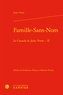 Jules Verne - Le Canada de Jules Verne Tome 2 : Famille-Sans-Nom.