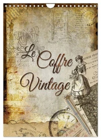 Le coffre vintage (Calendrier mural 2026 DIN A4 horizontal), CALVENDO calendrier mensuel
