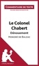 Marie Paitier - Le colonel Chabert - Commentaire de texte.