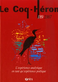 L'expérience analytique en tant qu'expérience poétique