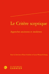 Le critère sceptique