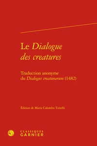 Le dialogue des créatures