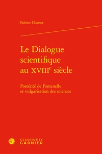 Le Dialogue scientifique au XVIIIe siècle