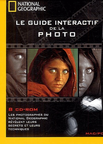  National geographic society - Le guide interactif de la photo - 8 CD-ROM.