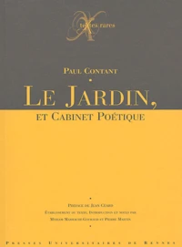 Le jardin, et cabinet poétique