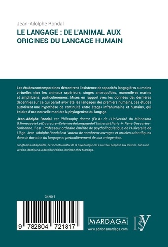 Le langage : de l'animal aux origines du langage humain