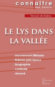 Honoré de Balzac - Le lys dans la vallée - Fiche de lecture.