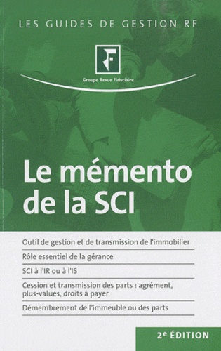  Revue fiduciaire - Le mémento de la SCI.