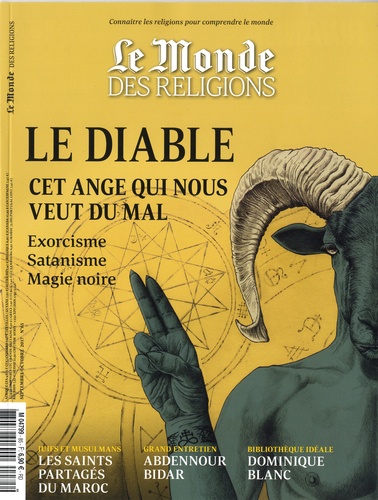 Virginie Larousse - Le Monde des religions N°85, septembre 2017 : Le diable - Cet ange qui nous veut du mal.