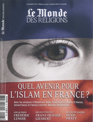 Virginie Larousse - Le Monde des religions N° 93, Janvier-février 2019 : Quel avenir pour l'islam en France ?.