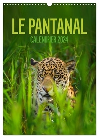 Christina Krutz - CALVENDO Animaux  : Le Pantanal (Calendrier mural 2024 DIN A3 horizontal), CALVENDO calendrier mensuel - Le Pantanal brésilien - un autre monde avec une faune incroyablement riche et colorée.
