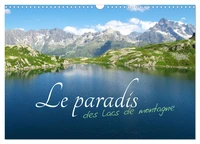 Le paradis des lacs de montagne (Calendrier mural 2026 DIN A3 vertical), CALVENDO calendrier mensuel