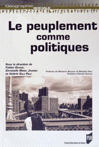 Fabien Desage et Christel Morel Journel - Le peuplement comme politiques.