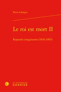 Le roi est mort