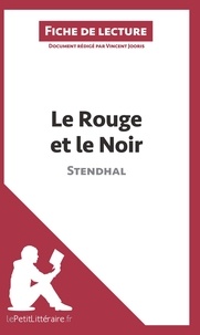 Vincent Jooris - Le rouge et le noir de Stendhal (fiche de lecture).