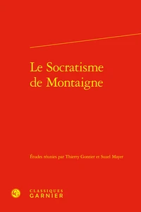 Le Socratisme de Montaigne