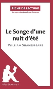 Claire Cornillon - Le songe d'une nuit d'été de William Shakespeare - Fiche de lecture.