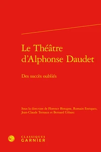 Le théâtre d'Alphonse Daudet