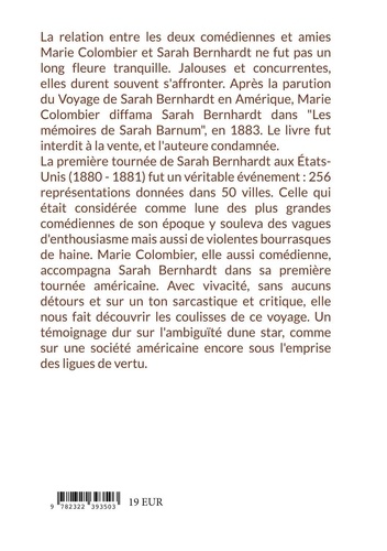 Le Voyage de Sarah Bernhardt en Amérique