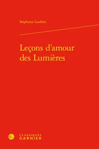 Leçons d'amour des lumières