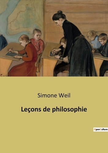 Leçons de philosophie