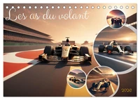 Les as du volant (Calendrier de bureau 2026 DIN A5 vertical), CALVENDO calendrier mensuel