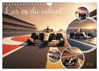 Les as du volant (Calendrier mural 2026 DIN A4 vertical), CALVENDO calendrier mensuel