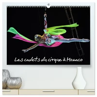 Les cadets du cirque à Monaco  (Calendrier mural 2026 DIN A2 vertical) calendrier de bureau
