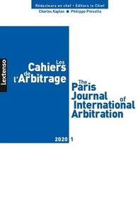 Les Cahiers de l'Arbitrage N° 1/2020