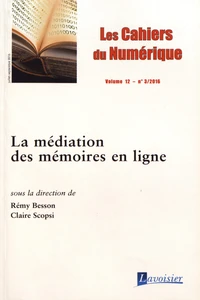 La médiation des mémoires en ligne