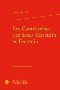 Les controverses des sexes masculin et feminin