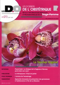 Les dossiers de l'obstétrique N° 470, juin 2017