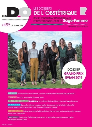 Benoît Le Goëdec - Les dossiers de l'obstétrique N° 495, octobre 2019 : Grand Prix Evian 2019.