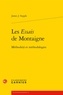 James J. Supple - Les Essais de Montaigne - Méthode(s) et méthodologies.