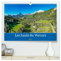 Les Hauts du Vercors (Calendrier mural haut de gamme 2027 DIN A2 vertical), CALVENDO calendrier mensuel