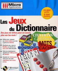 Les jeux du dictionnaire. CD-ROM