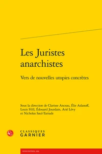 Les juristes anarchistes