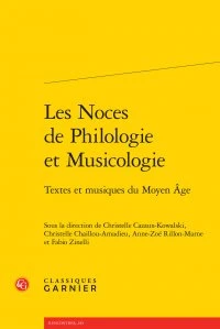 Les Noces de Philologie et Musicologie