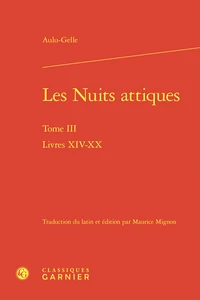 Les nuits attiques