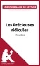 Fabienne Gheysens - Les précieuses ridicules de Molière - Questionnaire de lecture.