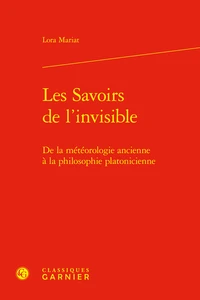 Les savoirs de l'invisible