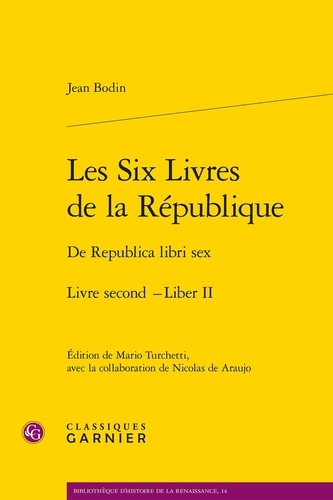 Les six livres de la République. Tome 2