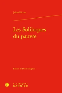 Les soliloques du pauvre