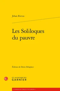 Les Soliloques du pauvre