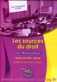 Bernard D'Angelo - Les sources du droit. 1 DVD-Rom