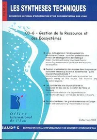 Gestion de la ressource et des écosystèmes